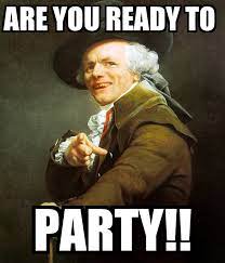 Are You Ready To Party Poster Debz Keep Calm O Matic