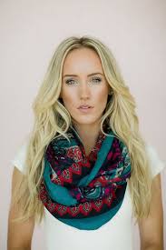 Bohemian Paisley Infinity Scarf Wide Floral By Threebirdnest 48 00 Scarf Women Fashion Loop Scarf Scarf