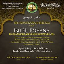 Ucapan takziah bagi orang bukan beragama islam : Ucapan Takziah
