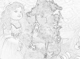 Prepare kids for your own fun family christmas tree traditions with these festive coloring pages. New Christmas Coloring Pages From Agdc American Girl Doll Central