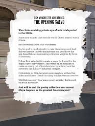 The Opening Salvo