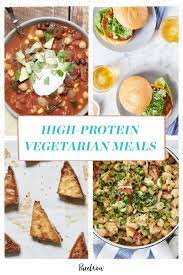 36 High Protein Vegetarian Meals That Won T Leave You Hungry In 2021 Vegetarian Recipes High Protein Vegetarian Recipes Vegetarian Recipes Easy