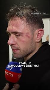 "My grandad would have liked that one" ❤️ Dave Allen after his impressive  performance against Johnny Fisher 👊