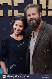 Cast Member David Denman And His Wife Actress Mercedes Masohn Attend The Premiere Of The Motion Picture Thriller The Gift At Regal Cinemas L A Live In Los Angeles On July 30 2015