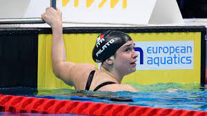 «ho fatto una gara orribile non so cosa mi è successo». Benedetta Pilato Surprised Herself World Record Swim Reaction Race Video