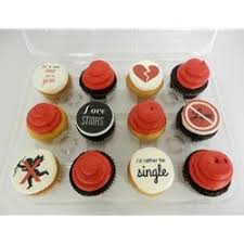Cakes For Occasions Anti Valentines Breakup Cupcakes Occasion Cakes Anti Valentines Day Valentines Day Party