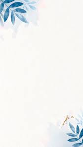 Blank Blue Leafy Poster Vector 4k Iphone And Mobile Phone Wallpaper Premium Image Flower Background Wallpaper Pop Art Images Watercolour Texture Background