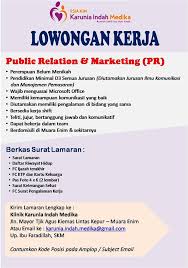 Kerja di lahat, sumatera selatan cari di anatara 18.100+ lowongan kerja terbaru pekerjaan penuh waktu, sementara dan paruh waktu langganan informasi lowongan kerja lowongan kerja dari semua perusahaan dan situs pencarian kerja top di lahat, sumatera selatan mulailah karir baru anda sekarang! Info Lowongan Kerja Di Rsia Rsia Karunia Indah Medika Facebook