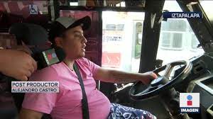 Microbuseros salvan el caos de la vacunación en Iztapalapa Imagen Televisión