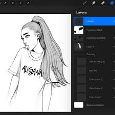 A larger version will open in a new tab or window. Leilani Pdf Psd And Procreate Coloring Template Alicja Prints