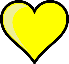 Heart Yellow Heart Clip Art Vector Clip Art Online Royalty Free Public Love Heart Images Love Heart Emoji Heart Clip Art