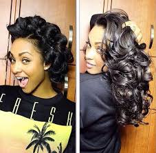 We love the idea of updating this classic style to better suit a looser, more organic aesthetic that women today are seeking. Pin Curls To Die For Natural Hair Styles Hair Styles Hair Looks