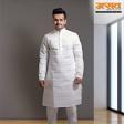 White Kurta Pajama Set product image