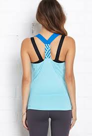 braided y back athletic tank forever21 small xs size