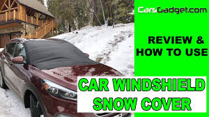 Magnetic Car Windshield Snow Cover For Ice And Snow Frost Guard Winter Sun Shade Protector 2018