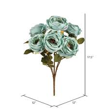 With exquisite artificial flower arrangements in shades of white, pink and red, floral bouquets and twigs lend a fresh touch to your room. Blue Artificial Flowers Plants Target