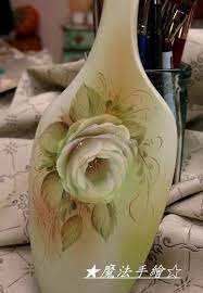 傢飾彩繪 花卉風情 img 4927 1 女巫 ling 的相簿 痞客邦pixnet flower painting rose painting painted spoons