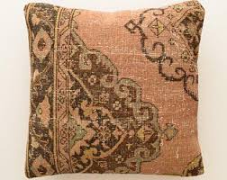 Morrocan Cushion Cover 60x60 Rug Cushion Marrokanische Kissen Etsy Cushion Cover Aztec Pillows Bohemian Pillows
