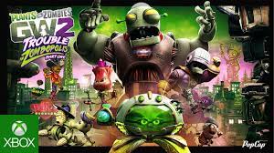 Plants Vs Zombies Garden Warfare 2 Trouble In Zombopolis Trailer Youtube Plant Zombie Zombie Plants Vs Zombies