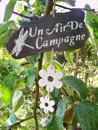 Ardoise Decorative Brute Decoration De Jardin Tuile Panneau Pancarte Un Air De Campagne Creation Troglodyte Garden Tiles Garden Deco Garden Decor
