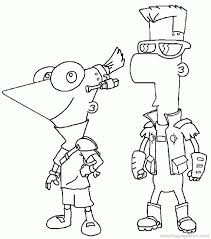 You can print or color them online at getdrawings.com for absolutely free. Phineas And Ferb Printable Coloring Pages Coloring Home