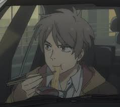 Haru Eating Instant Ramen Anime Aesthetic Anime Kawaii Anime