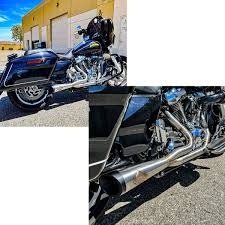 ハーレー マフラー ツーリング