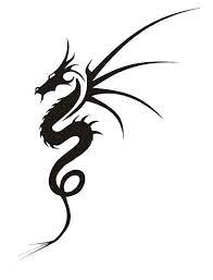 Pin By Thirteen Twentythree On Tatuaggi Dragon Tattoo Simple Dragon Tattoo Outline Dragon Tattoo Designs