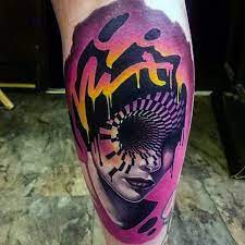 Maybe you would like to learn more about one of these? 100 Optical Illusion Tattoos For Men Eye Deceiving Designs