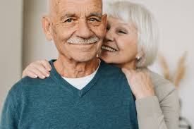 Portrait of a Lovely Elderly Couple · Free Stock Photo