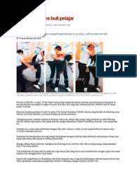 Jurnal psikologi malaysia 30 1 2016. Polis Siasat Kes Buli Pelajar Pelajar Ixzz3bwyok0bt