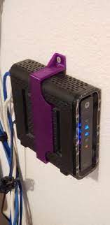 Fiber entrance cabinet wall mount frames. Rack Mount Cable Modem 3d Models Stlfinder