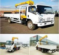 Isuzu Mounted Crane Truck with 2t, 3.2t, 4t, 5t, 6.3t Load ...