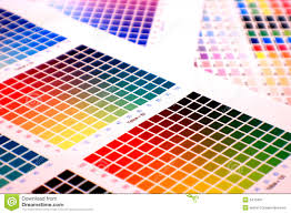 Color Chart Stock Image Image Of Processing Print Rainbow