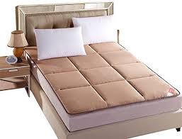 Dulplay Tatami Non Slip Mattress Protectors Bamboo Charcoal Mattress Pads Single Student Double Bed Cover Bed In 2020 Double Bed Covers Thick Mattress Topper Bed Pads