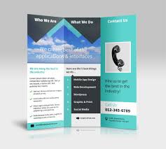 Standard or premium stock · layouts for every design 3 Panel Tri Fold Brochure Psd Mockups Psd Mockups