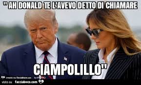 «ah, ma dovevo votare?», fino al superciampolillo in grado di programmare tutto per. Ah Donald Te L Avevo Detto Di Chiamare Ciampolillo Facciabuco Com