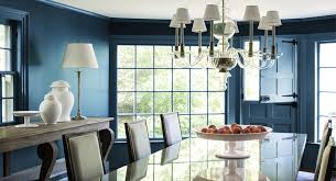 A bold cobalt/royal blue as part of the color preview collection. Blue Paint Ideas Benjamin Moore