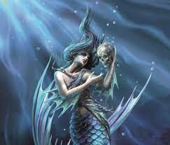 Must contain at least 4 different symbols; Art Underwater Fantasy Nene Thomas Mermaid Siren Anne Stokes Sailors Ruin 450x384 Download Hd Wallpaper Wallpapertip