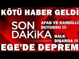 İstanbul'da saat 15.08'de deprem meydana gelen ve afad tarafından, merkez üssü i̇stanbul kartal büyüklüğü ise 3,9 olarak açıklanan deprem sonrası i̇stanbul valisi ali yerlikaya açıklamalarda bulundu. Ege De Siddetli Korkutan Deprem Son Dakika Haberi Aciklamasi Youtube