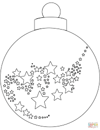 Free printable christmas coloring pages. Christmas Ornament Coloring Page Free Printable Pages Crafts For Kids Homemade Ornaments Handprint Tree Decorations To Make Easy Preschool Xmas Oguchionyewu