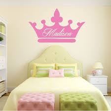 You can remove your wall decal and place it somewhere else in your home or office up to 100 times. Gold Silver Other Colors Vinyl Home Decor For Bedroom Pink White Purple Personalized Wall Decal Girls Princess Crown With Custom Name Baby Nursery Decoration Large Sizes Small Home Kitchen Handmade Products