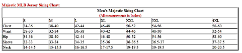 Mlb Majestic Size Chart Kasa Immo