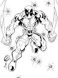 Deadpool Christmas Coloring Pages Below Is A Collection Of Deadpool Coloring Page Which You Can D In 2020 Avengers Coloring Pages Chibi Coloring Pages Marvel Coloring