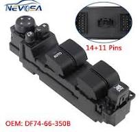 Power Window Switch Glass Lifter Button Front Left For Mazda 2 DF74-66-350B  | eBay