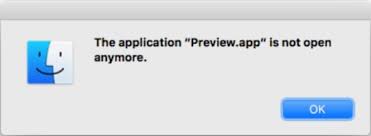 The app runs just fine on simulator and through the expo app. How To Fix The Application Preview App Is Not Open Anymore In Macos