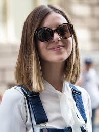 mittelscheitel schulterlange struktur frisuren leichter spitzen einfach relaxed fashion spring shoulder length hair shoulder hair short straight hair