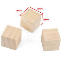 OEM DIY Safety Non-toxic Natural Pine Solid Wooden Cubes ...