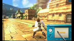 Kid Icarus Uprising Gameplay Nintendo 3ds 60 Fps 1080p Top Screen Youtube