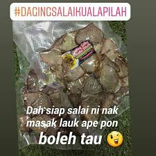 A local specialties of minangkabau food in kuala pilah, negeri sembilan, malaysia. Daging Salai Kuala Pilah Shopee Malaysia